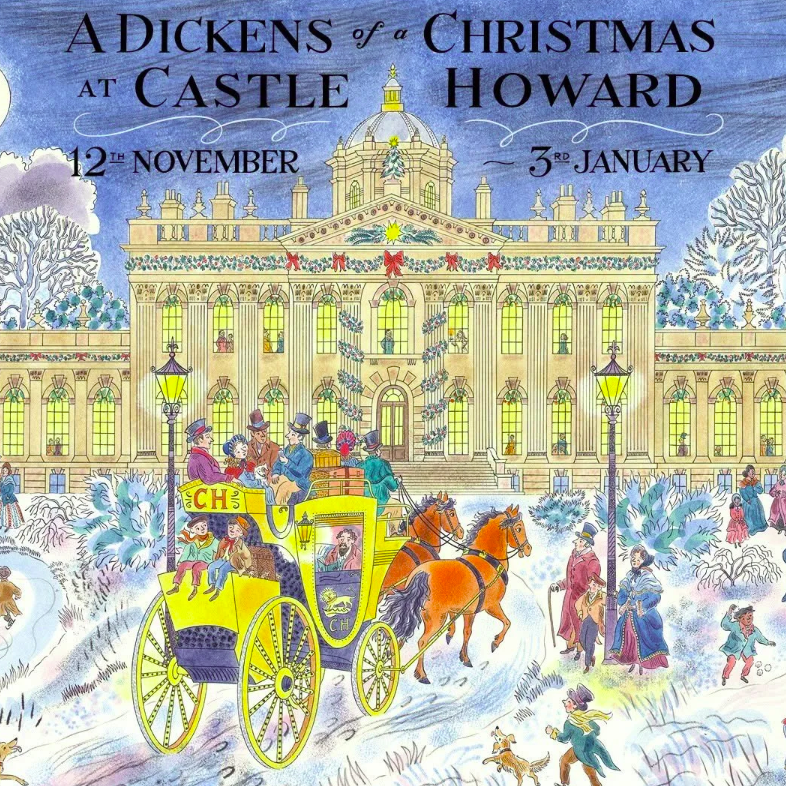 A Dickens of a Christmas at Castle Howard including Markets