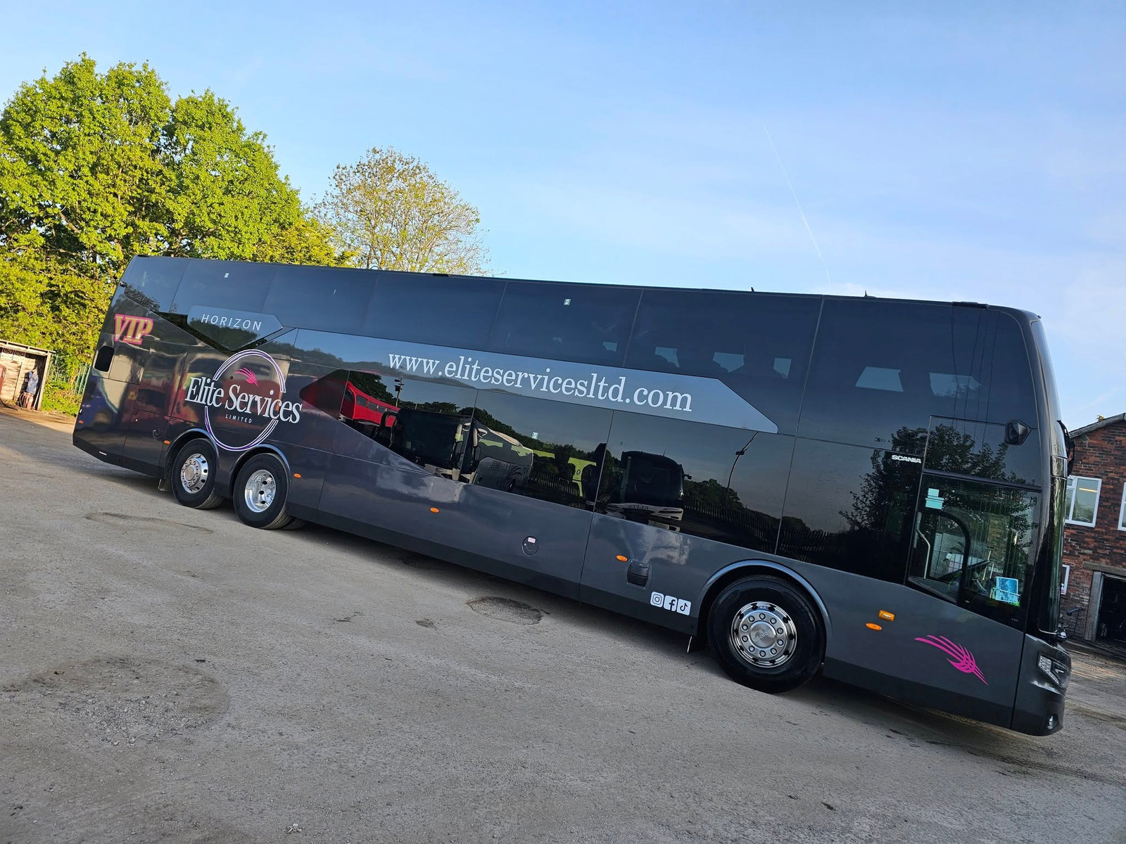 Felicity, one of our Ayats Horizon double deckers
